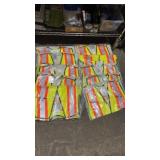 10 size 4 XL safety vest