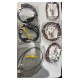Box of miscellaneous cables