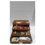 Box of Assorted fishing  items