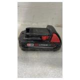 Milwaukee battery used not tested