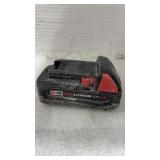 Milwaukee battery used not tested