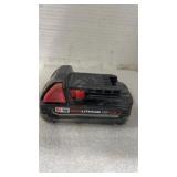 Milwaukee battery used not tested