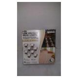 Led low voltage deck lights used unchecked