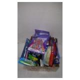 Box of Assorted face protector filters & brushes