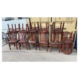 13 used restaurant chairs need repair (scale)