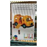 Light and sound school bus looks new
