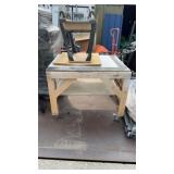 2 woodworking tables