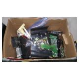 Box of Assorted computer parts used unchecked