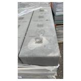 11 1/2 x 39 x 7 cement patio brick quantity