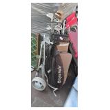 Vintage golf clubs