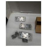 Box of 3 pieces of hinges