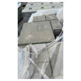 interlocking patio bricks 15'x12'x2 1/2' approx 90