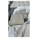 interlocking patio bricks 15'x12'x2 1/2' approx 90