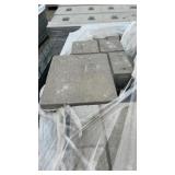 interlocking patio bricks 15'x12'x2 1/2' approx 90