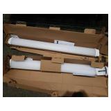 2  4' wall bracket & surface mount light