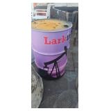 Oil deckled barrel