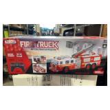 New firetruck city rescue brigade