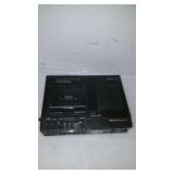 Portable cassette recorder not tested