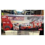 New firetruck city rescue brigade