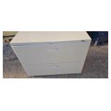 Metal filing cabinet
