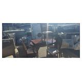 55-in table and four chairs