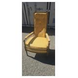 Upholstered chair vintage