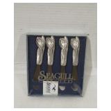 Seagull pewter butter knives