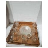 Vintage glassware set