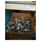 Vintage silver dinnerware set