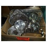Vintage silver dinnerware set