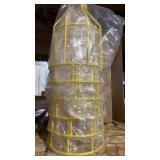 Metal light cages package of six
