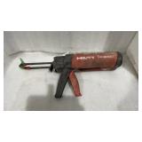 Hilti gun used