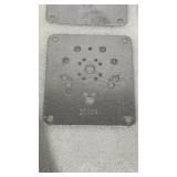 metal plate approx 27 pieces