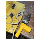 PVC pipe, welding machine not tested