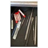 Assorted chisels and punches