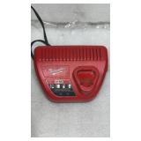 Milwaukee M12 charger not tested