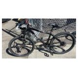 Black launch bike used not tested (sc9)