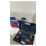 Master craft digital multimeter kit used not