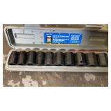 10 piece metric 1/2" drive shallow impact
