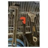 3 assorted wrenches