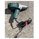 Half inch electric impact wrench used corded not