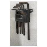 Stanley hex key set used