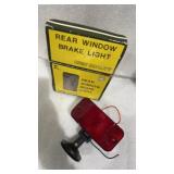 Rear window brake light