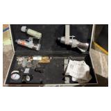 1/4ï¿½ air die grinder kit used maybe missing