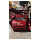 Milwaukee bag with contents