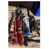 A pile of assorted tools