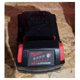Milwaukee M 18 3.0 red lithium battery not tested