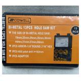 13 piece hole saw kit