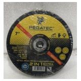 Pack of 25 PEGATEC 7" Cutting Disc for Metal &