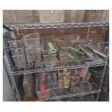Second shelf of fryer baskets